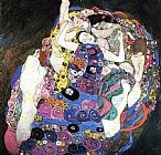 Gustav Klimt Famous Paintings - The Virgin
